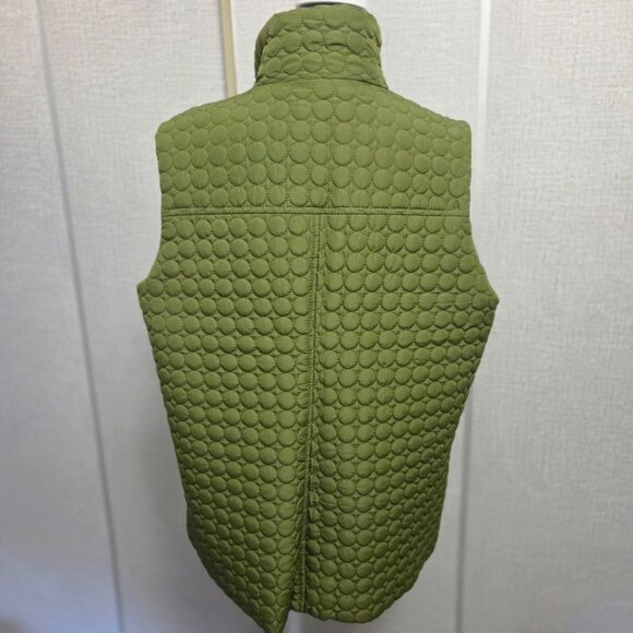 Great Northwest Indigo Quilted Olive Green Vest with Pockets Size 1X - Picture 6 of 8